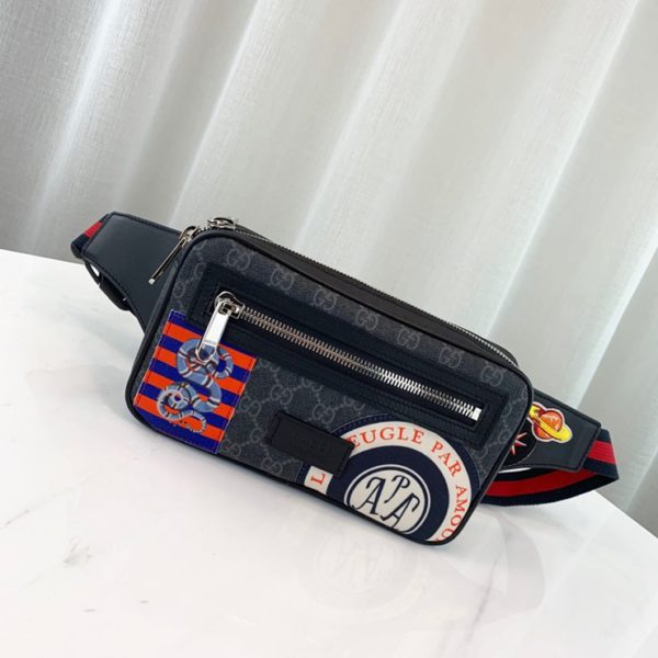 GUCCI GG SUPREME BUMBAG 구찌 GG 슈프림 범백