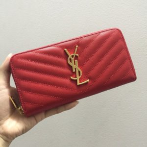 YSL WALLET<br>입생로랑 지퍼 지갑<br><i>19x10cm 이태리가죽</i>