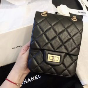 CHANEL 2.55 미니 체인백 AS1326 샤넬 플랩 백 [블랙]