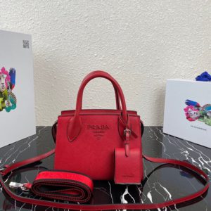 PRADA SAFFIANO MONOCHROME TOTE BAG 프라다 사피아노 모노크롬 토트백