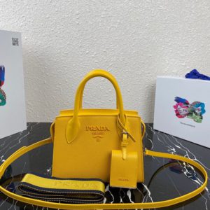 PRADA SAFFIANO MONOCHROME TOTE BAG 프라다 사피아노 모노크롬 토트백