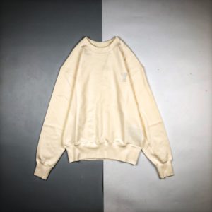 [ALEXANDRE MATTIUSSI] AMI 아미 로고 자수 포인트 오버사이즈 스웨트셔츠 AMI DE COEUR PATCH SWEATSHIRT