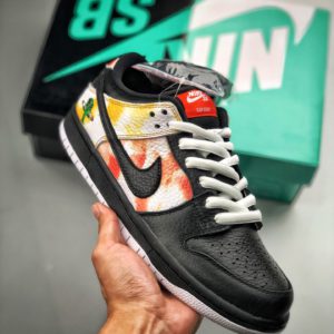 [NIKE] 나이키 SB 덩크 로우 레이건 타이 다이 블랙 Nike SB Dunk Low Raygun Tie-Dye Black