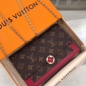 [LOUIS VUITTON] 루이비통 플로르 체인 월렛 M67404