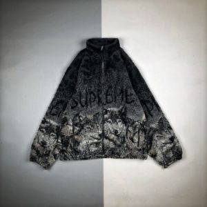 [SUPREME] 슈프림 Fleece 울프 토템 프리스 재킷