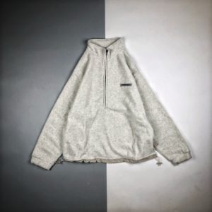 [FEAR OF GOD] 피어오브갓 FOG ESSENTIALS 20FW 하프 지퍼 폴라 플리스 재킷