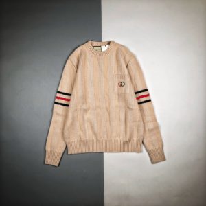 [GUCCI] 구찌 20FW 더블G 로고 롱 슬리브 라운드넥 스웨터