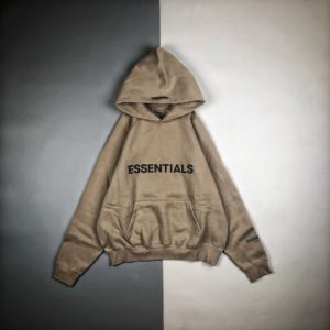 [FEAR OF GOD] 피어오브갓 FOG ESSENTIALS 20FW 로고 엠보싱 프린트 롱 슬리브 후디