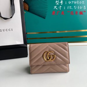 [GUCCI] 구찌 GG 마몽트 마틀라세 반지갑 474802