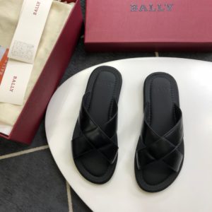 [BALLY] 발리 클래식 슬리퍼 수입 송아지 가죽