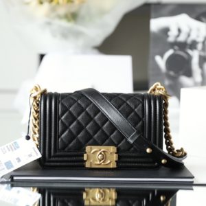 [CHANEL] BOY FLAP BAG 샤넬 보이백 [20cm Haas 오리지널가죽]