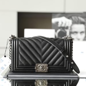 [CHANEL] BOY FLAP BAG 샤넬 보이백 [25cm Haas 오리지널가죽]