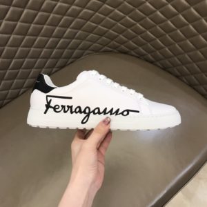 [FERRAGAMO] 페라가모 로우탑 레이스업 캐주얼 스니커즈