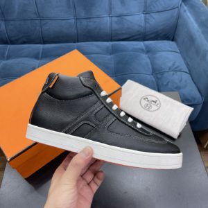 [HERMES] BOOMERANG SNEAKERS 에르메스 부메랑 하이탑 스니커즈