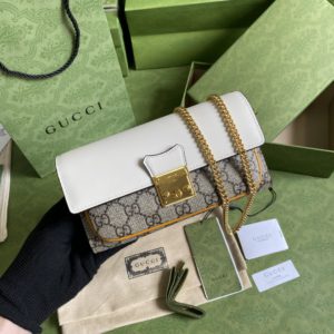 [GUCCI] 구찌 PADLOCK 핸드폰백 오리지널 그린 풀패키지