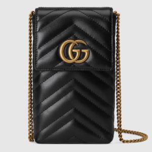 [GUCCI] 구찌 마몬트 아이폰백 GG Marmont matelass case for iPhone 672251