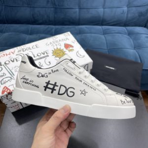 [DOLCE & GABBANA] D&G PORTOFINO IN PELLE SNEAKERS 돌체앤가바나 포르토피노 인 펠레 스니커즈