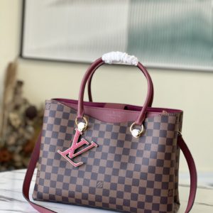 [LOUIS VUITTON] 루이비통 N40050 다미에 LV 리버사이드 느와 토트백