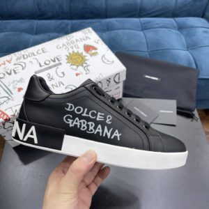 [DOLCE & GABBANA] D&G PORTOFINO IN PELLE SNEAKERS 돌체앤가바나 포르토피노 인 펠레 스니커즈