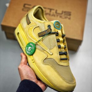 [NIKE] 트래비스스캇 x 나이키 에어 맥스 1 새턴 골드 Travis Scott x NK Air Max 1 “Saturn Gold”