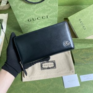 [GUCCI] 구찌 마몬트 지퍼 장지갑 428736