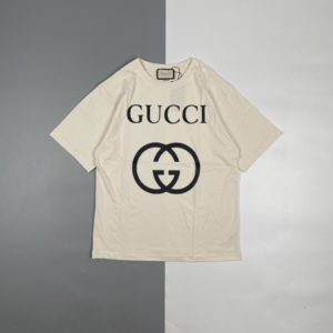 [GUCCI] 구찌 프린트 반팔 티셔츠