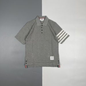 [THOM BROWNE] 톰브라운 22SS 4단 스트라이프 POLO 폴로 반팔셔츠