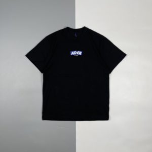 [ADER ERRO] 아더에러 cracked BOX LOGO 프린트 반팔 티셔츠