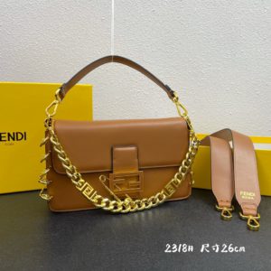 [FENDI X Versace] 펜디 X 베르사체 펜다체 바게트 브로치 백