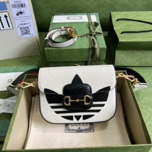 [GUCCI x ADIDAS] 아디다스 x 구찌 홀스빗 1955 미니 백 658574