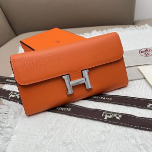 [HERMÈS] 에르메스 콘스탄스 오리지널 플립 지갑 Hermes Constance