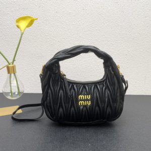 [MIU MIU] 미우미우 Wander Matelassé 마테라세 Hobo 숄더백