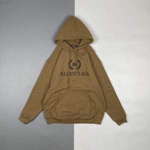 Balenciaga 22Fw 더블 B 프린트 후드 스웨트셔츠