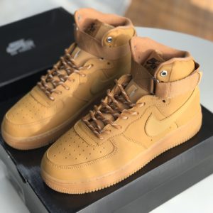 [NIKE] Air Force 1 High “07 WB Flax