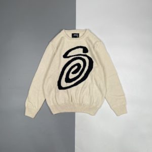 Stussy 22FW 모기기피 자카드 스웨터