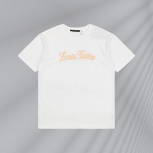 [LOUIS VUITTON] 루이비통 23ss M 문자 시그니처 자수 반팔 260g