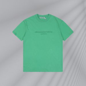 Alexander Wang 23ss 소문자 엠보싱 반팔 310g