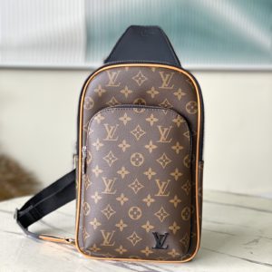 [LOUIS VUITTON] 루이비통 애비뉴 슬링 백 모노그램 마카사 M46327