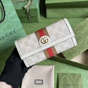 [GUCCI] 구찌 오피디아 GG 장지갑 523153