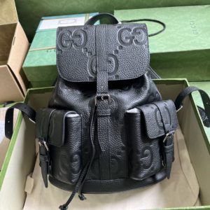 [GUCCI] 구찌 점보 gg 스몰 백팩 Jumbo GG small backpack 739503