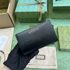 [GUCCI] 구찌 스크립트 지퍼 지갑 772640