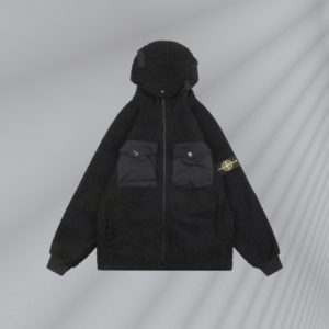 [Stone Island] 스톤아일랜드 23FW 플리스 후드 재킷