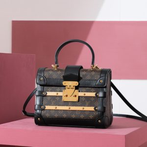 [LOUIS VUITTON] 루이비통 M45908 모노그램 트라이아논 PM 백 브라운블랙