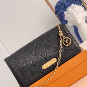 [LOUIS VUITTON] 루이비통 월릿 온 체인 릴리 모노그램 앙프렝뜨 지갑 M83233