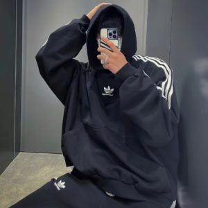 Balenciaga x adidas 23Fw 후드 스웨트셔츠