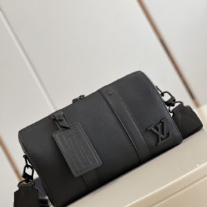 [LOUIS VUITTON] 루이비통 에어로그램 시티키폴 크로스백 블랙 M59255