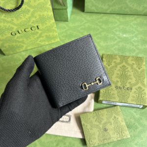 [GUCCI] 구찌 홀스빗 카드 동전 지갑 케이스 700464