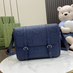 [GUCCI] 구찌 점보 GG 미디엄 메신저백 760234