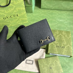 [GUCCI] 구찌 홀스빗 반지갑 ‎ 708554