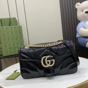 [GUCCI] 구찌 GG 마몽 스몰 마틀라세 숄더백 443497